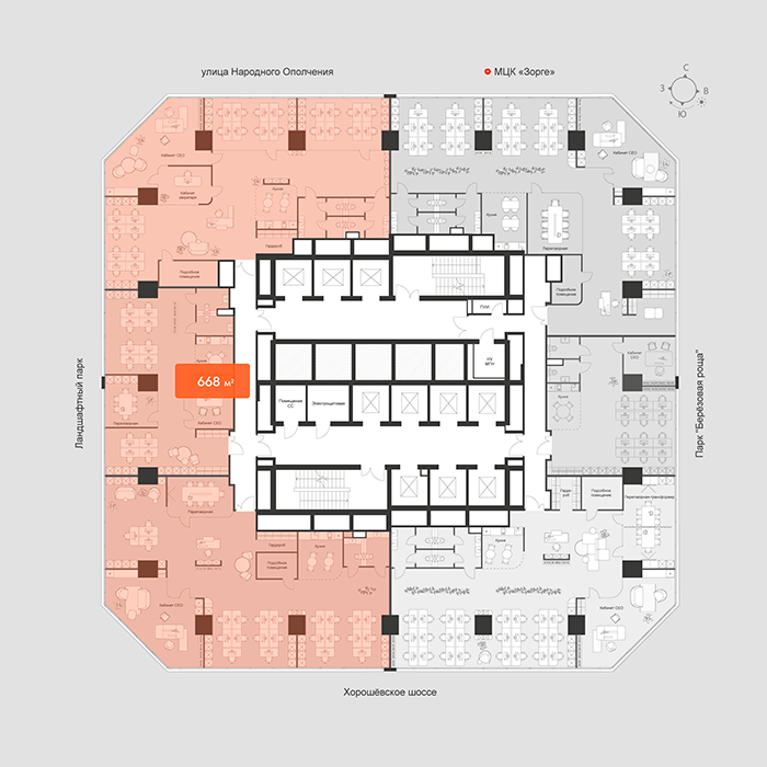 БЦ Avium, Москва | Бизнес-центр «Авиум», Capital Alliance | Офисы класса «А» на Зорге